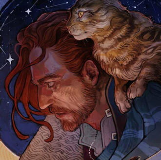 artist ?? | beautiful fanart of caleb widogast from 'critical role: the mighty nein'